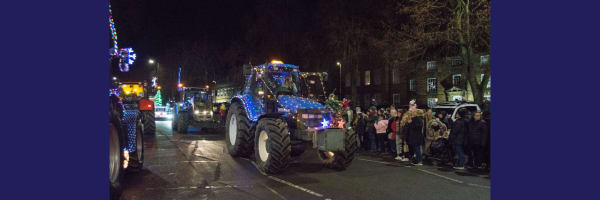 8th annual Christmas Tractor Convoy for Katharine House Hospice